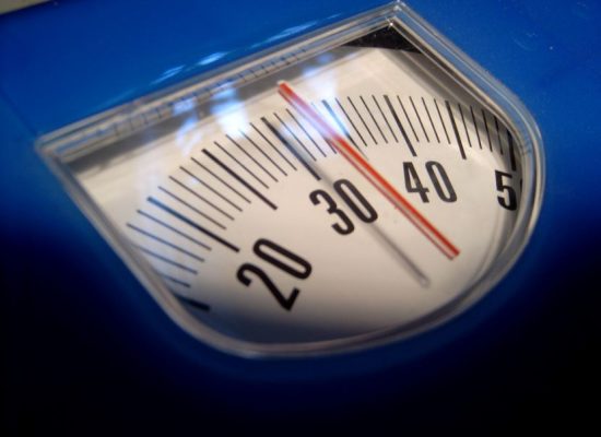 Hypnotherapy weight loss scale